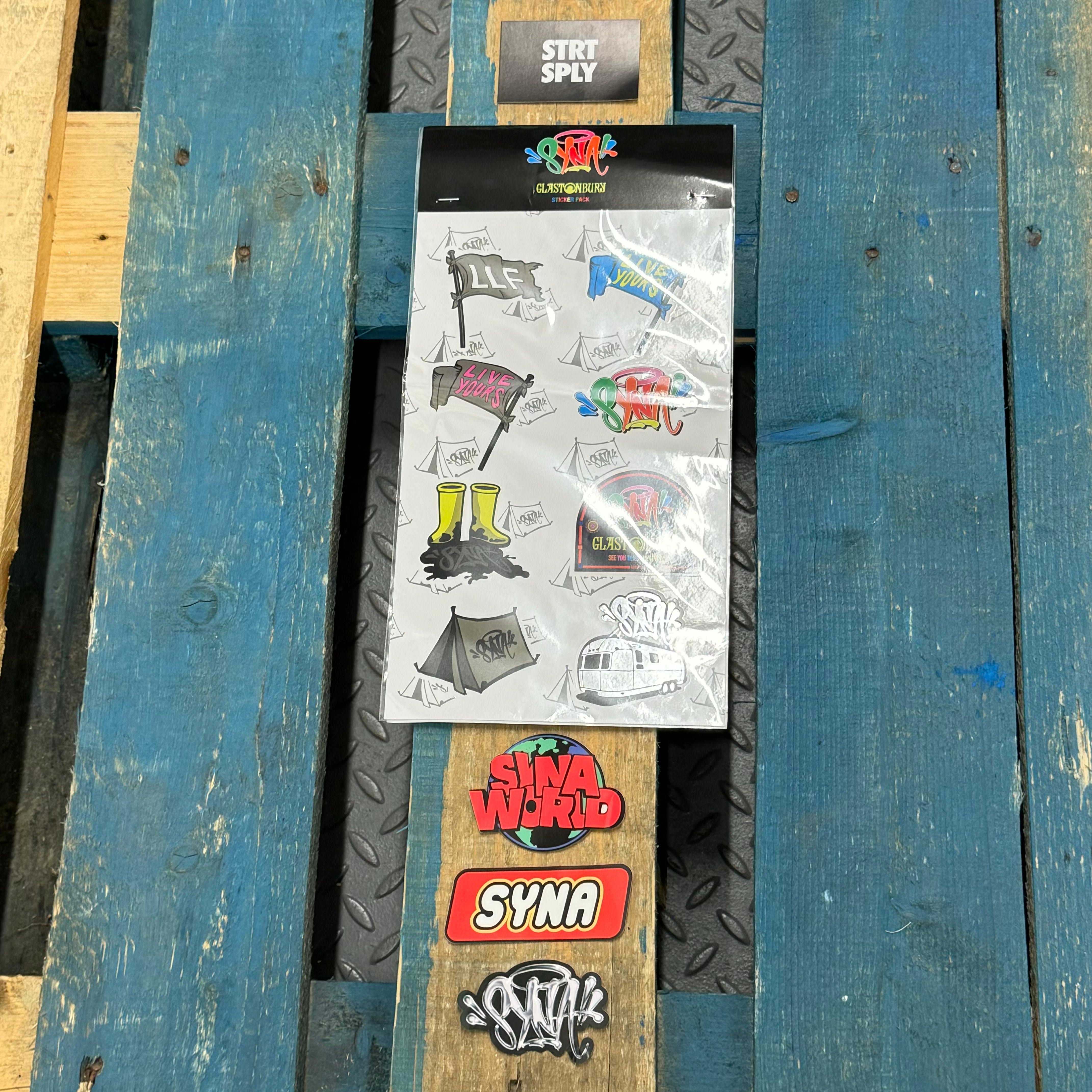 Syna World Glastonbury Festival T-Shirt - White