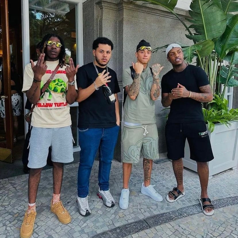 Syna World T-Shirt & Shorts Logo Set - Sage