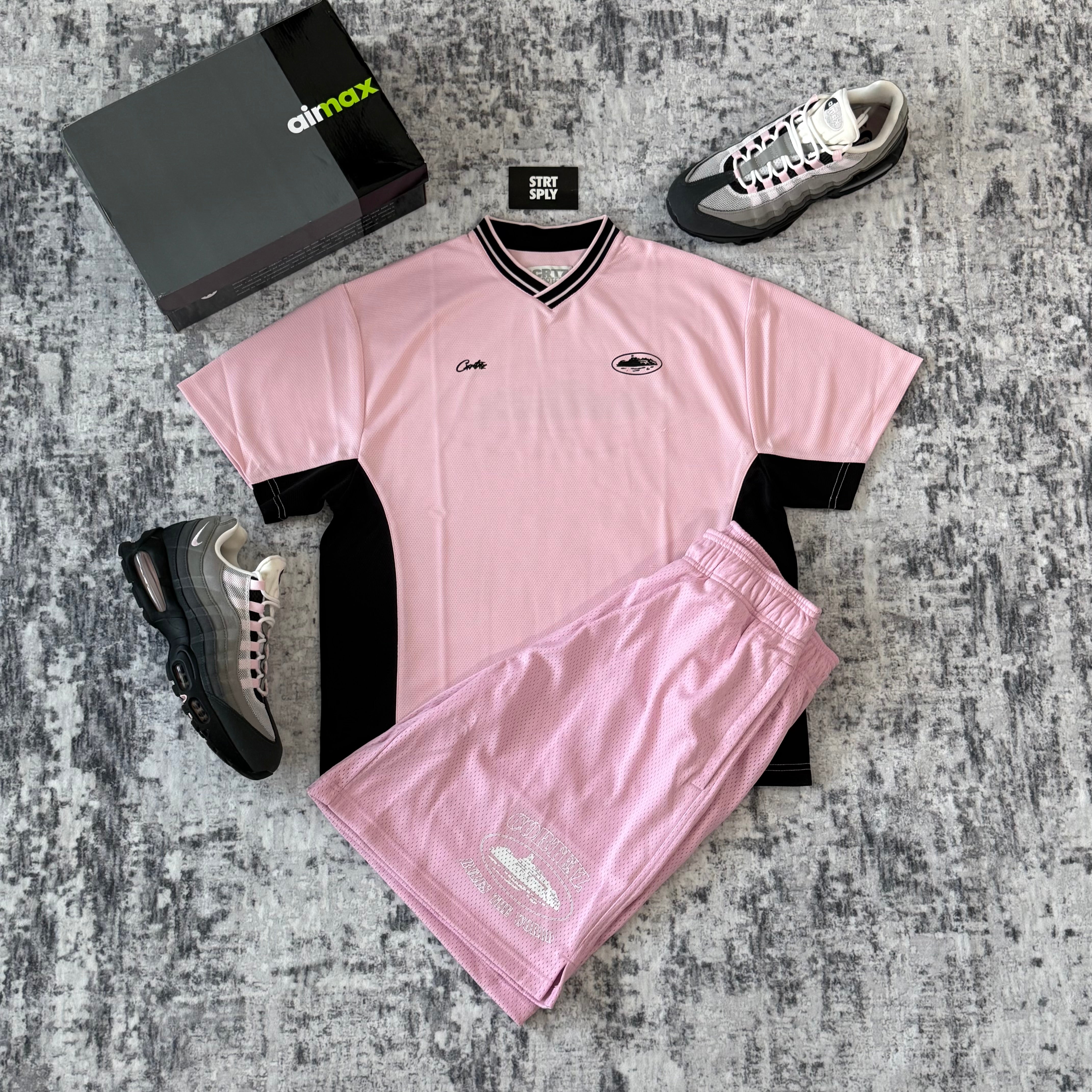 Corteiz RTW Island Training Jersey - Pink