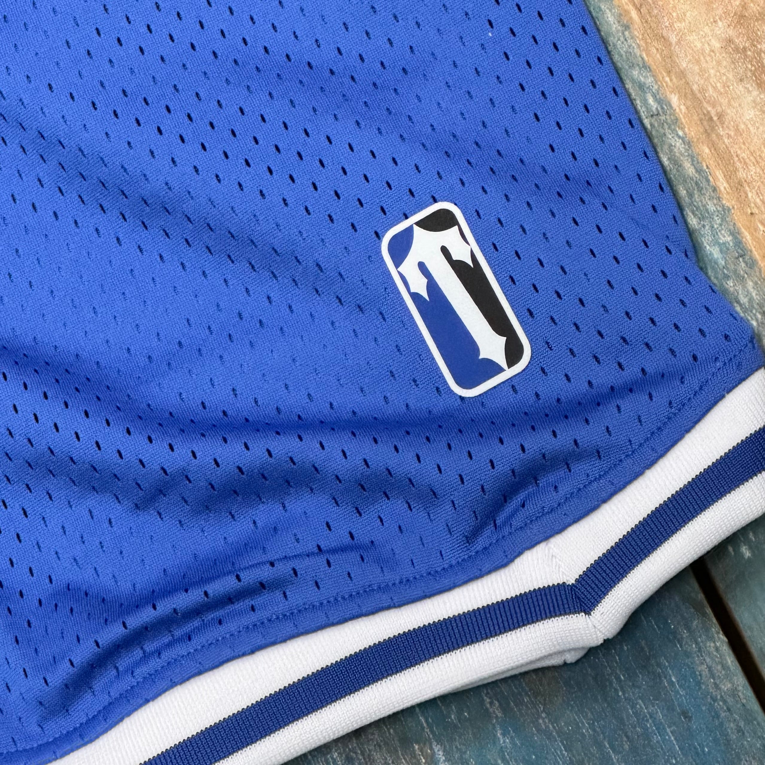 Trapstar It's A Secret Basketball Shorts - Blue / White