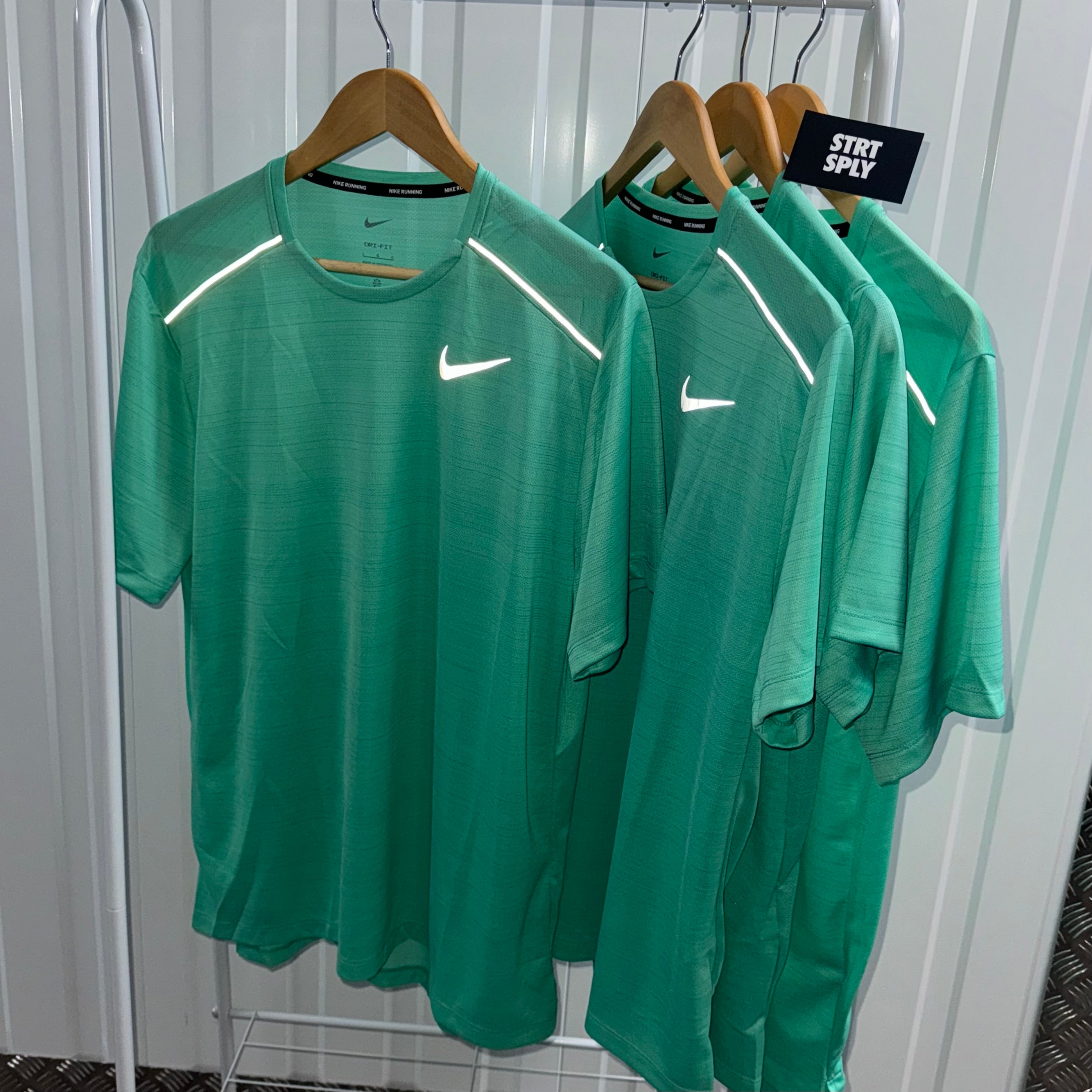 Nike Dri-Fit Miler 1.0 T-Shirt - Mint Green