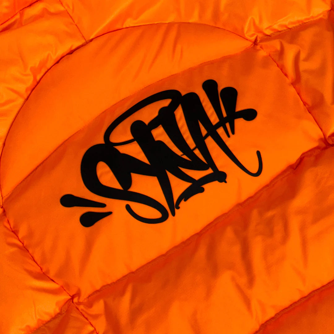Syna World Wave Puffer Jacket - Orange