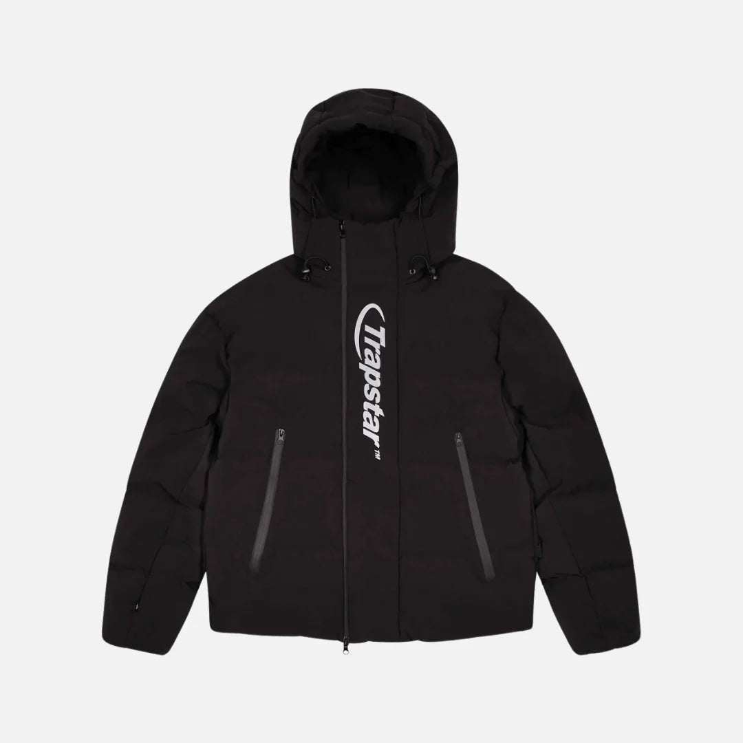 Trapstar Hyperdrive Technical Puffer Jacket - Black / Reflective