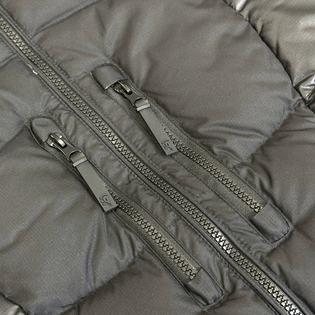 Syna World Wave Puffer Jacket - Black