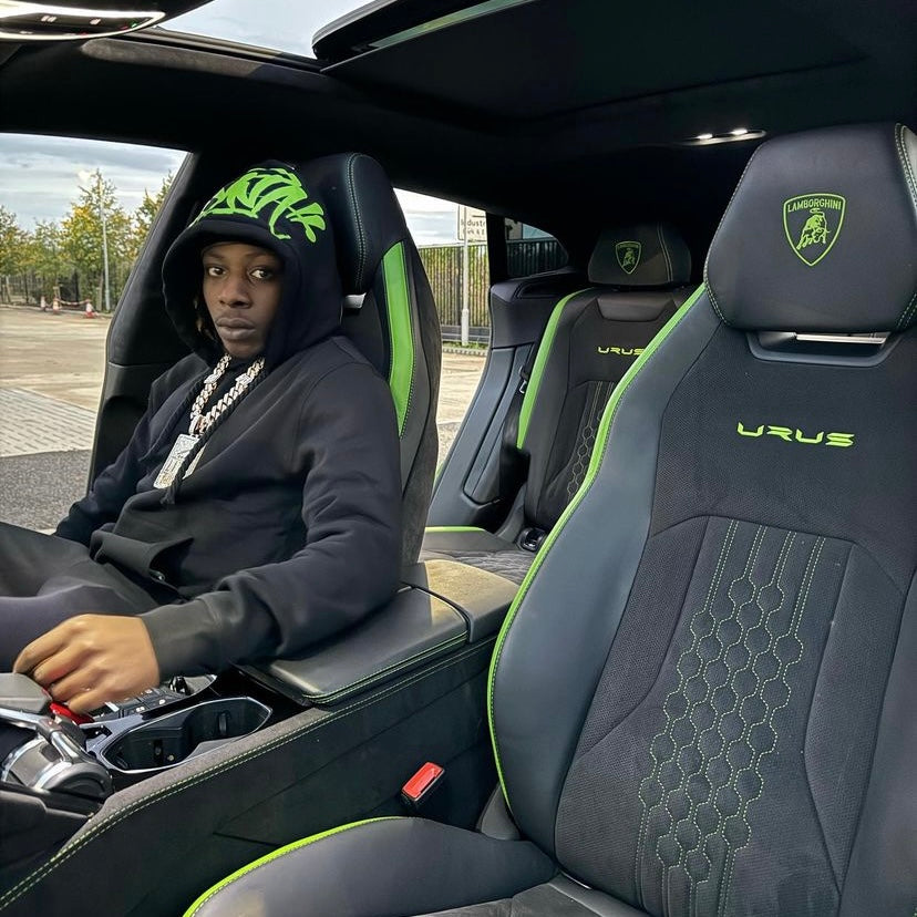 Syna World Logo Tracksuit - Black / Green
