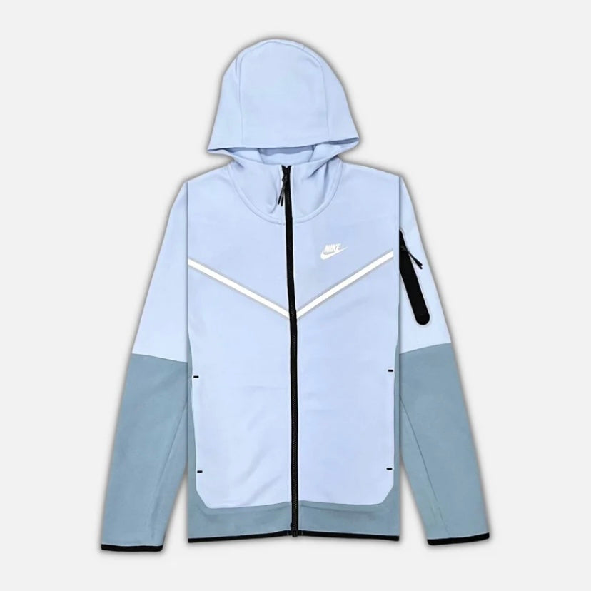 Nike Tech Fleece Hoodie - Celestine Blue