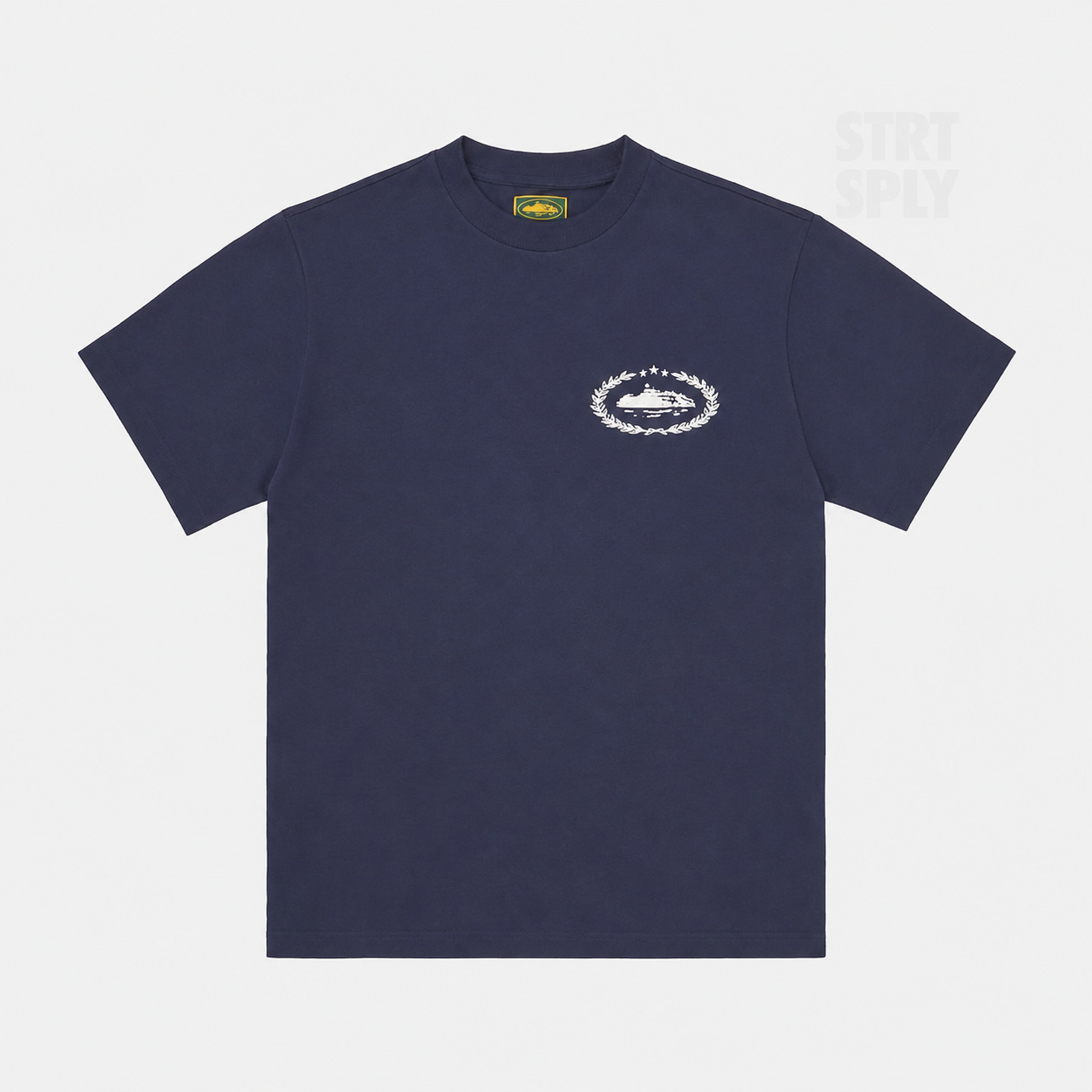 Corteiz RTW Royale Heavyweight T-Shirt -Navy