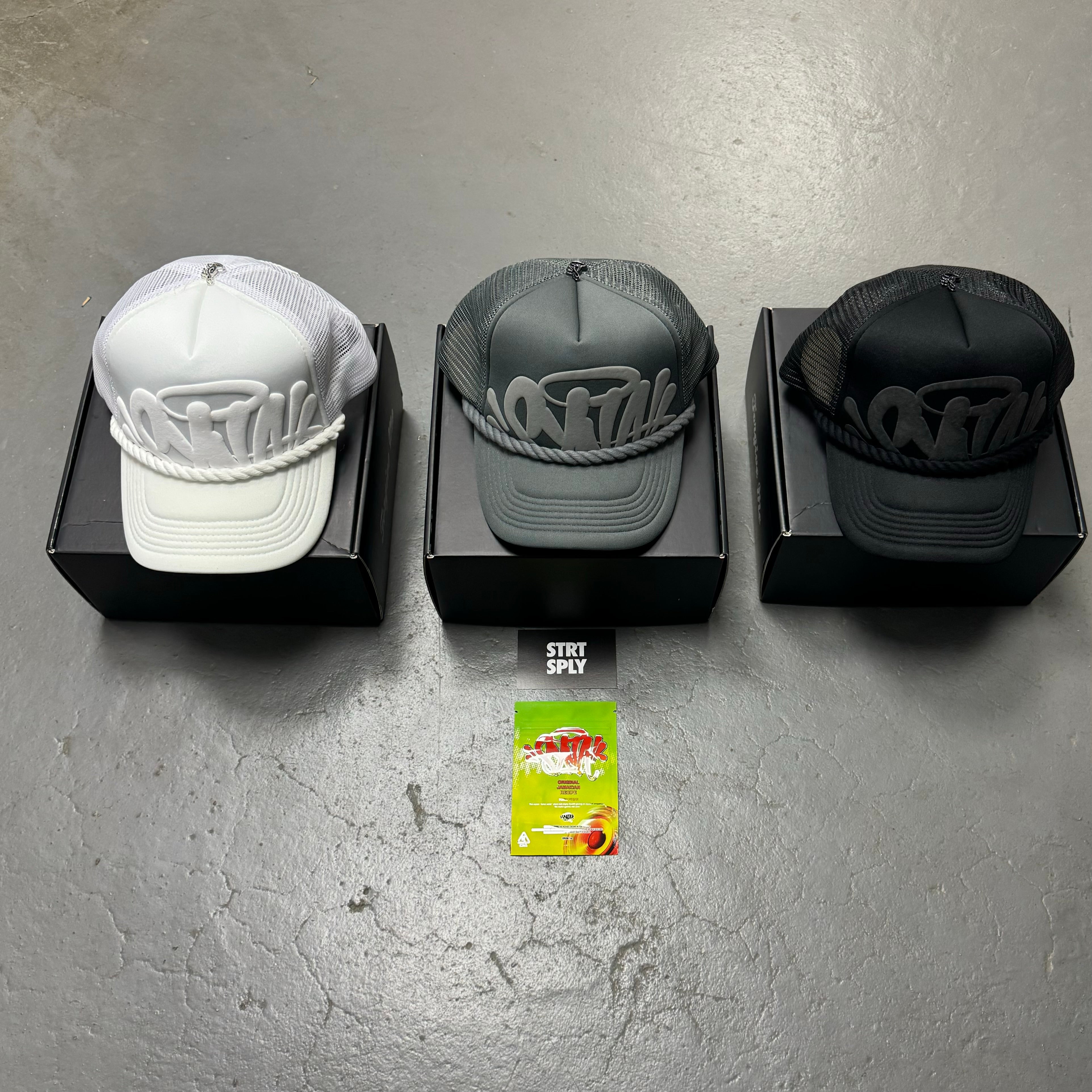 Syna World Rope Trucker Hat - White