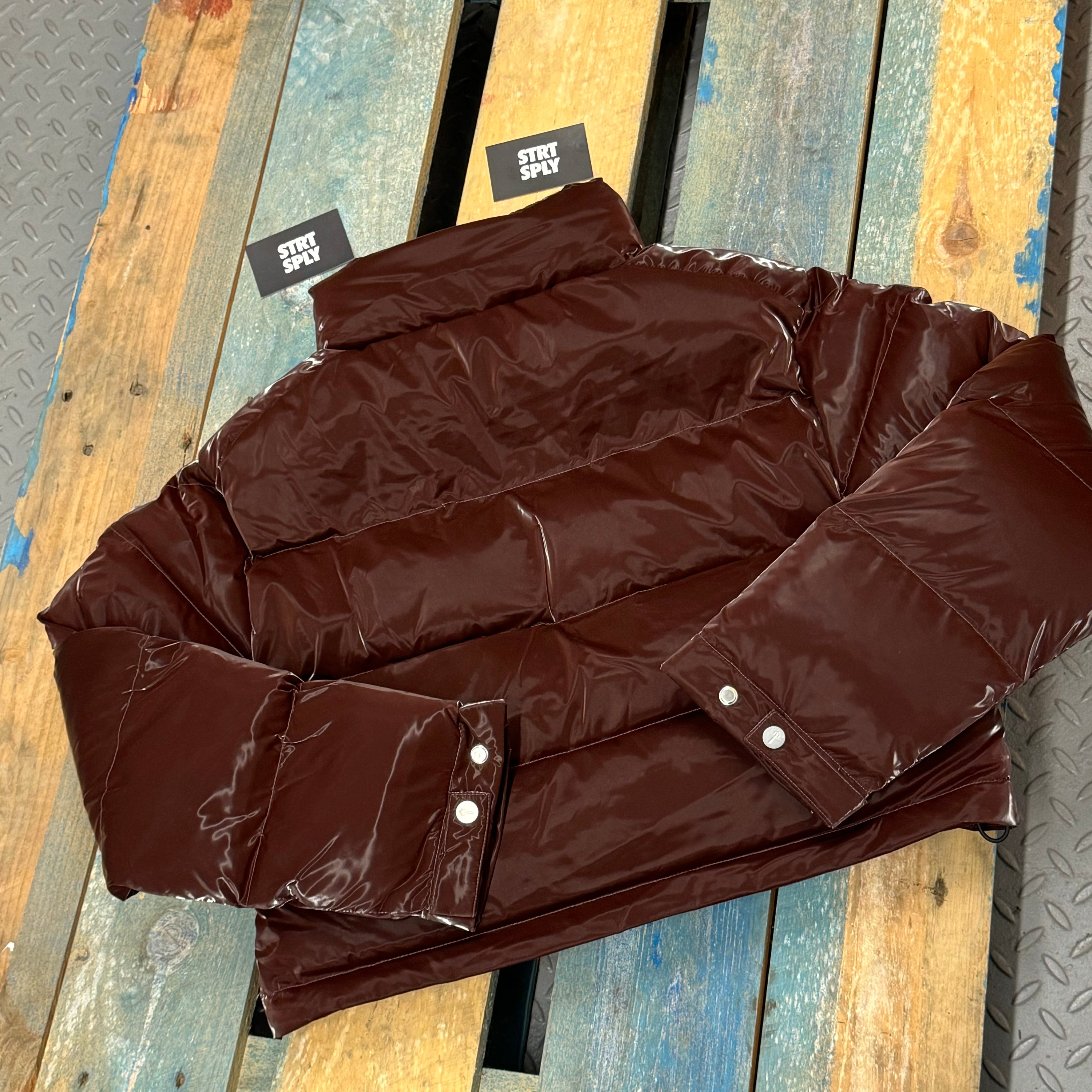 Women's Trapstar Irongate T Puffer Jacket - Shiny Brown