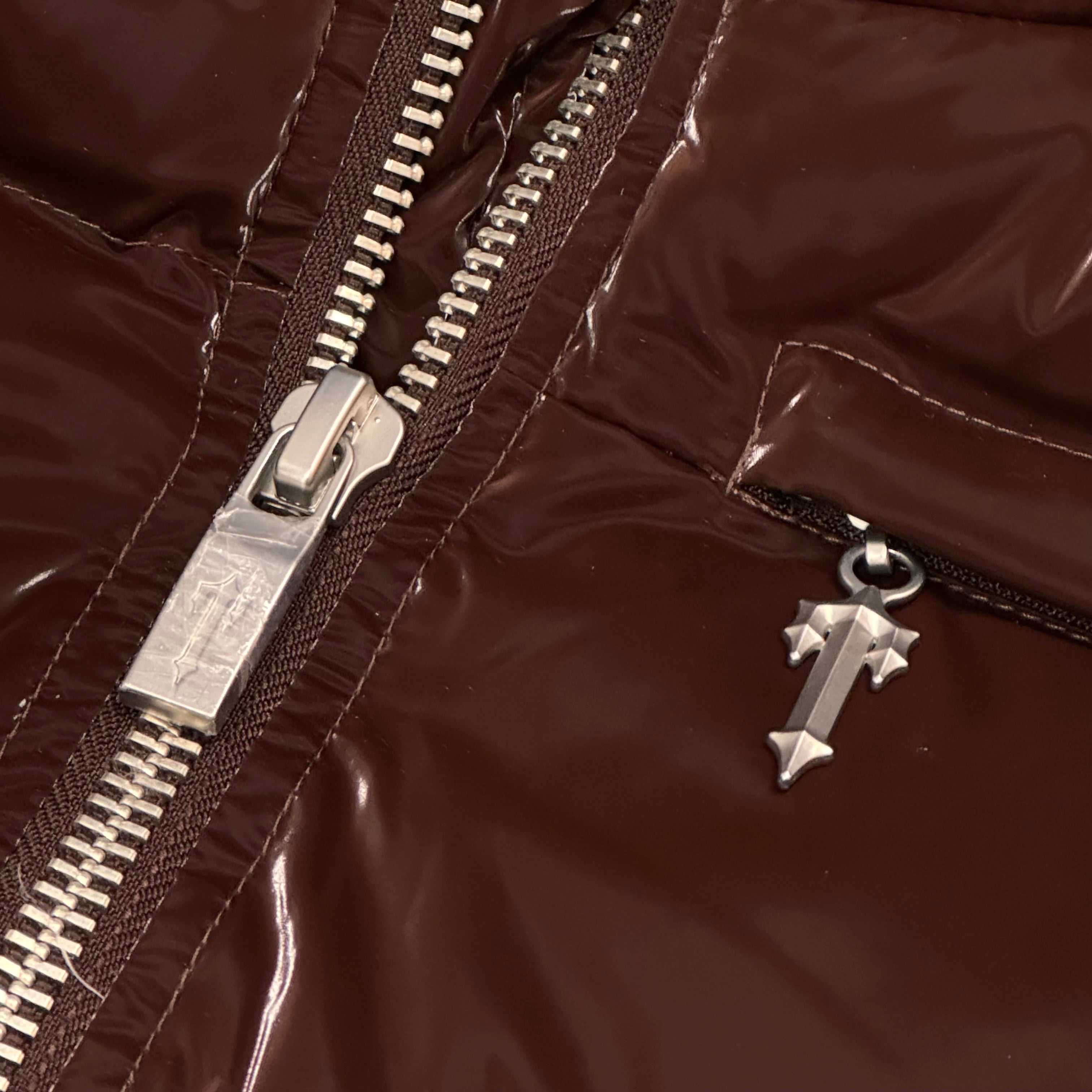 Women's Trapstar Irongate T Puffer Jacket - Shiny Brown