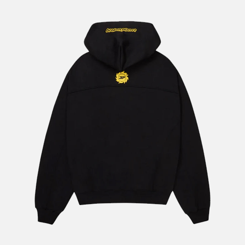 Broken Planet Cosmic Speed Hoodie - Midnight Black