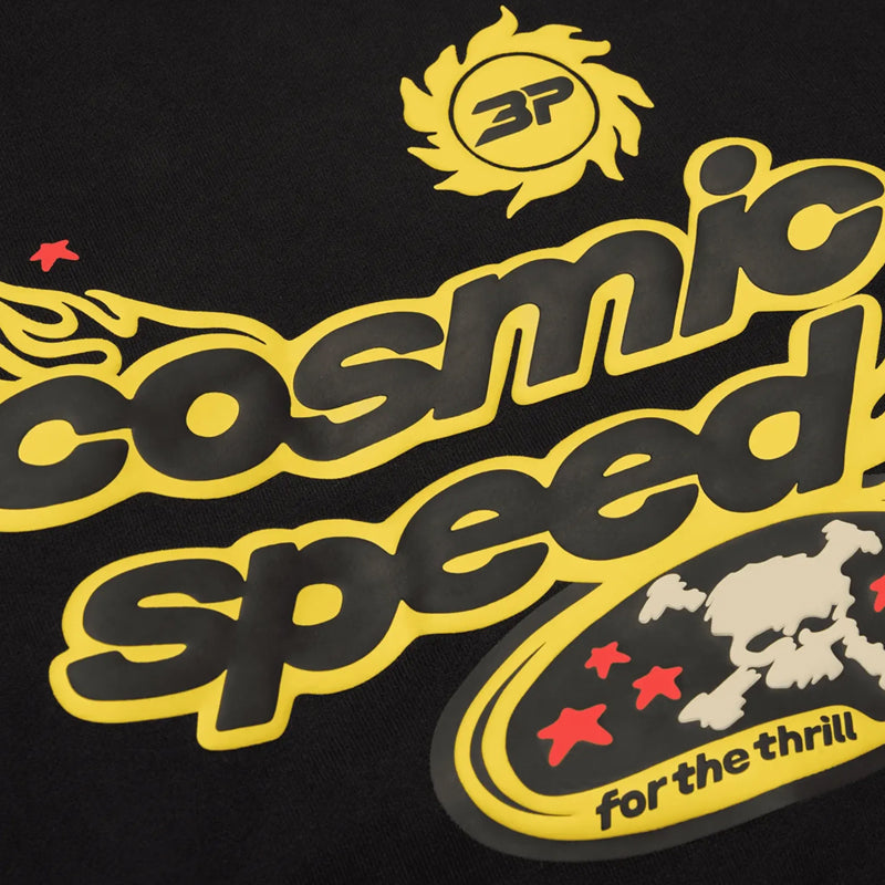 Broken Planet Cosmic Speed Hoodie - Midnight Black