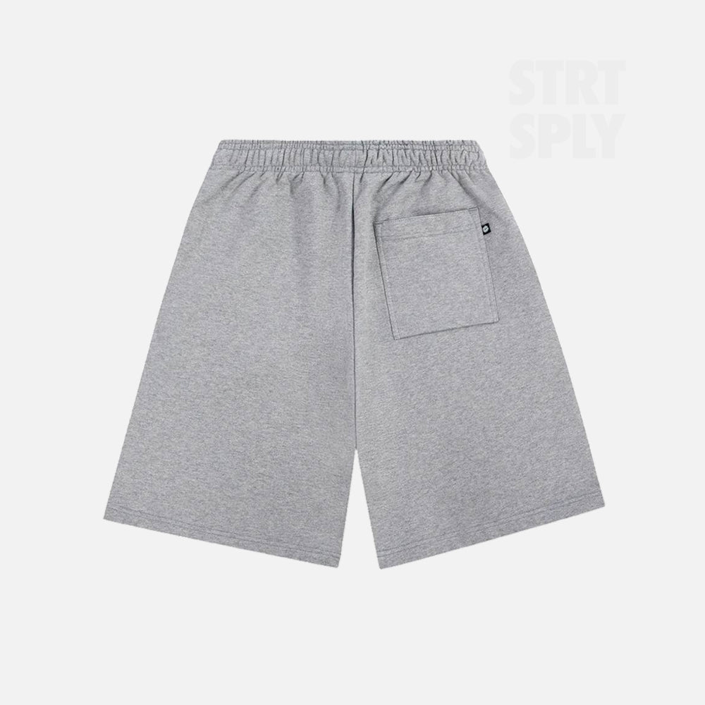 Broken Planet Sun Logo Shorts - Heather Grey