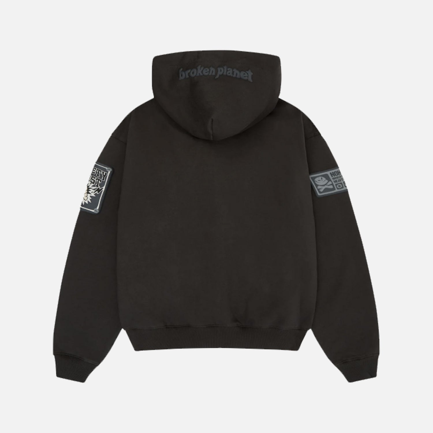 Broken Planet Market Planet Repair Services Hoodie - Soot Black
