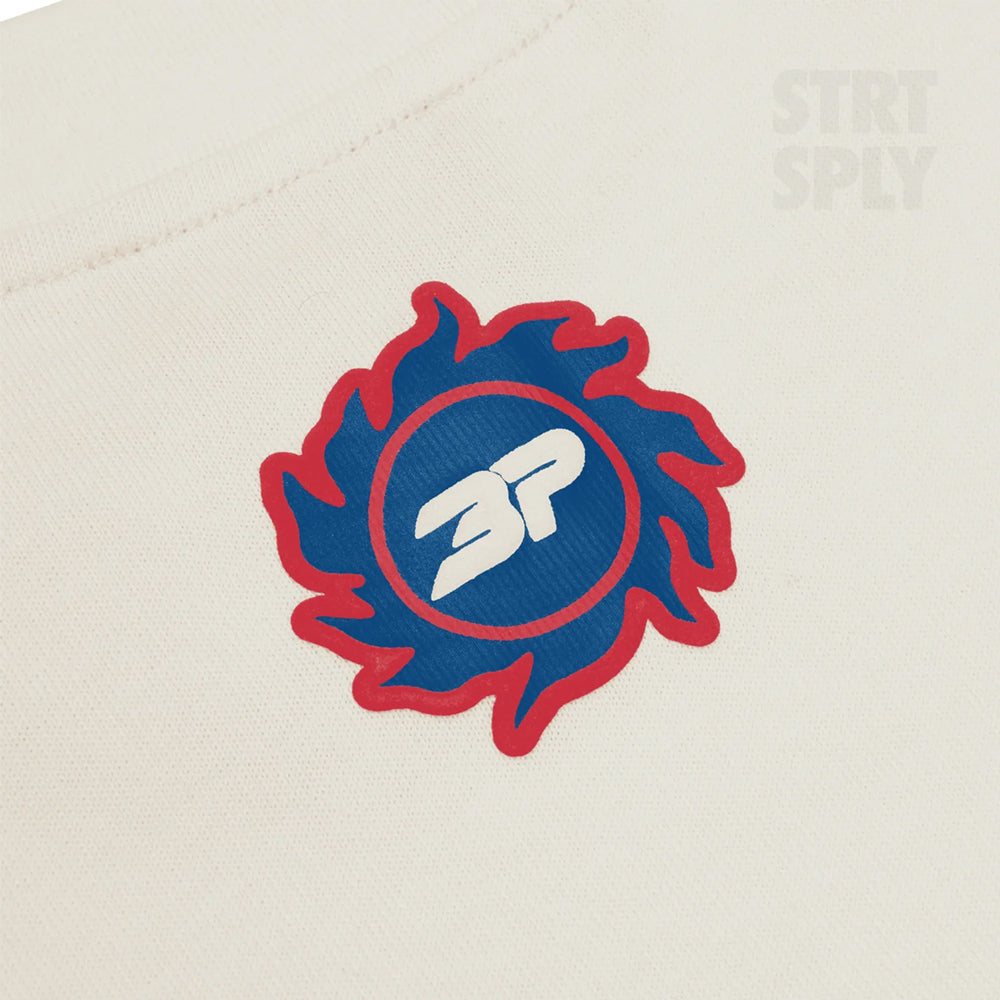 Broken Planet Star T-Shirt - Vanilla White
