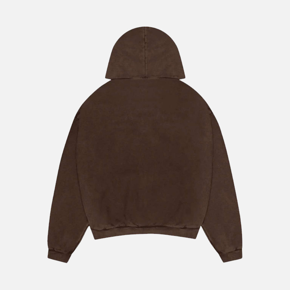 Broken Planet Basics Hoodie - Washed Mocha Brown