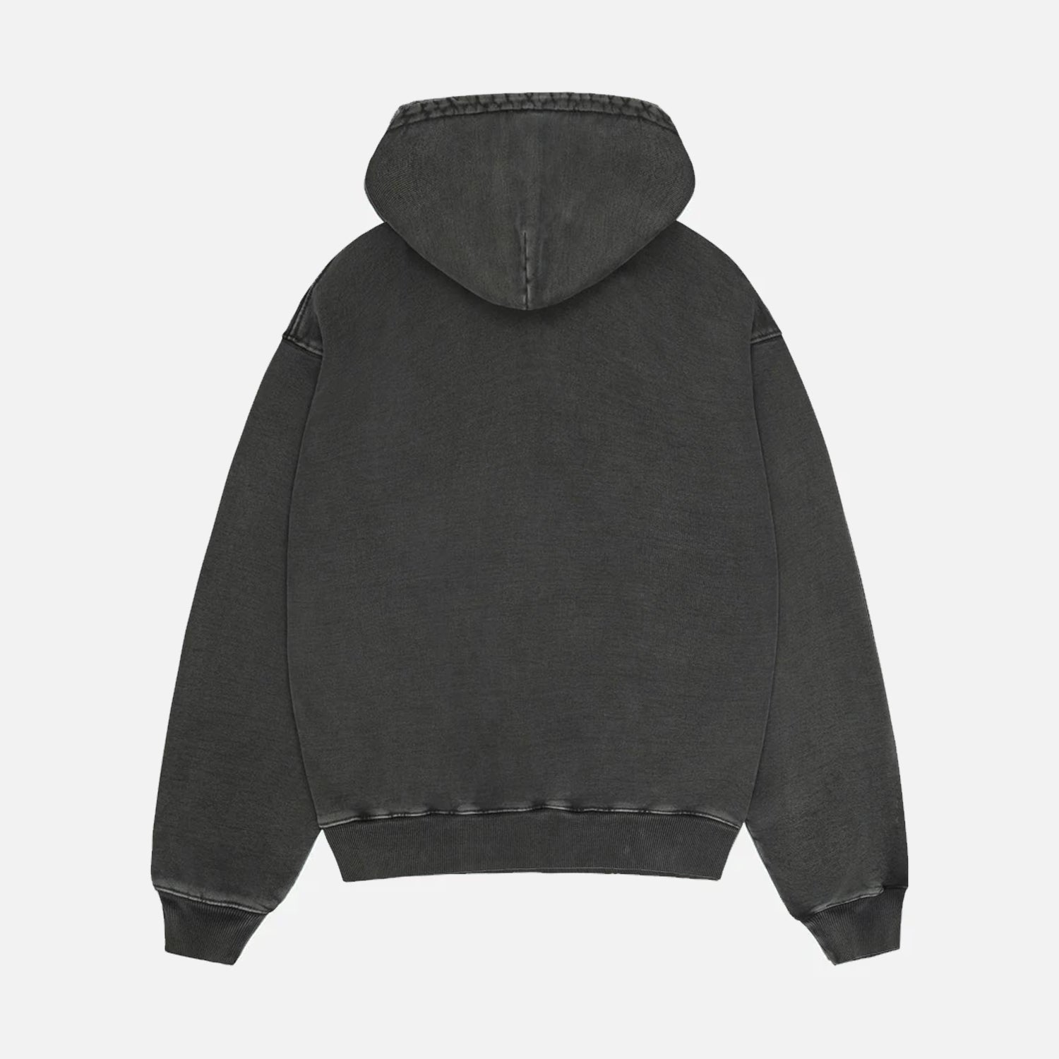 Broken Planet Market Basics Hoodie - Washed Soot Black