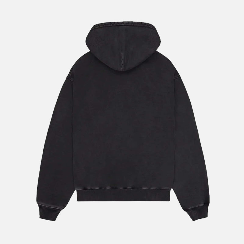 Broken Planet Basics Hoodie - Washed Midnight Black