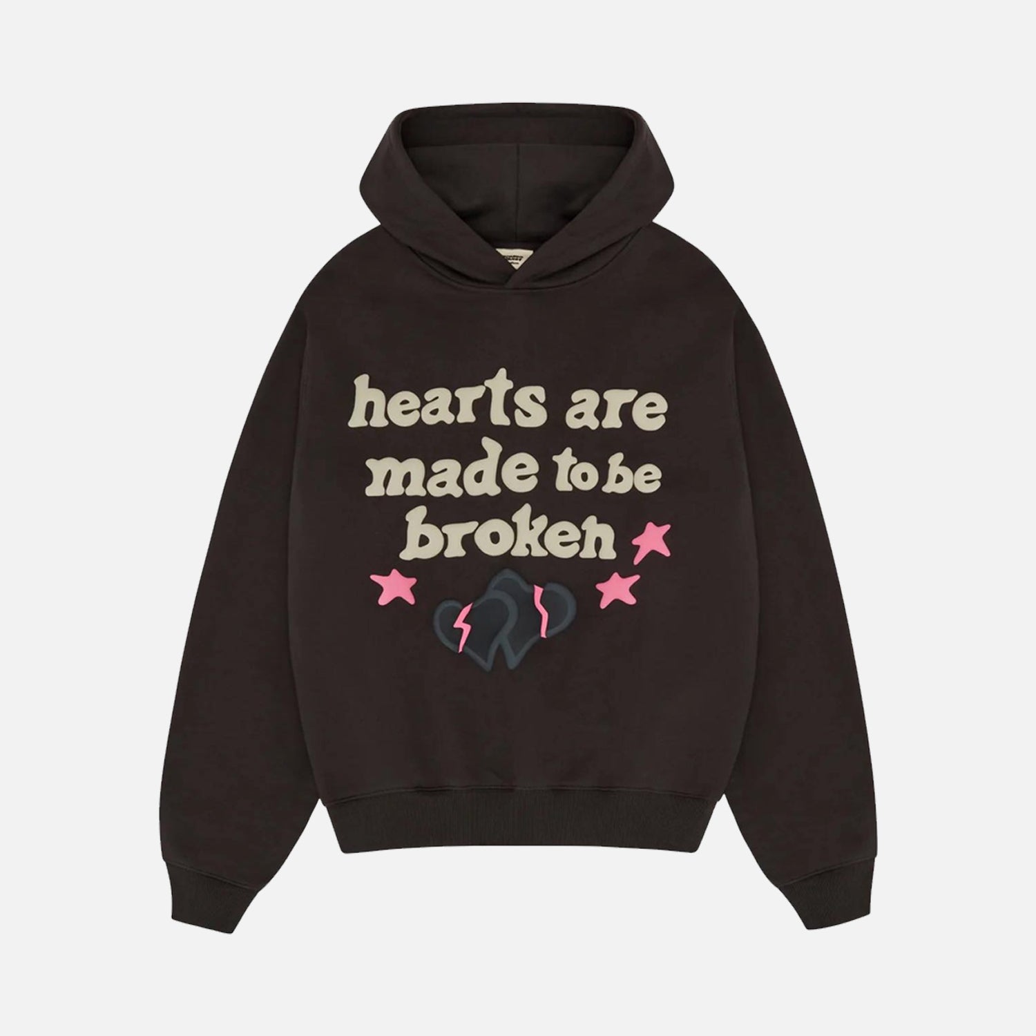 Broken Planet Market 'Hearts Are Meant To Be Broken' Hoodie - Soot Black