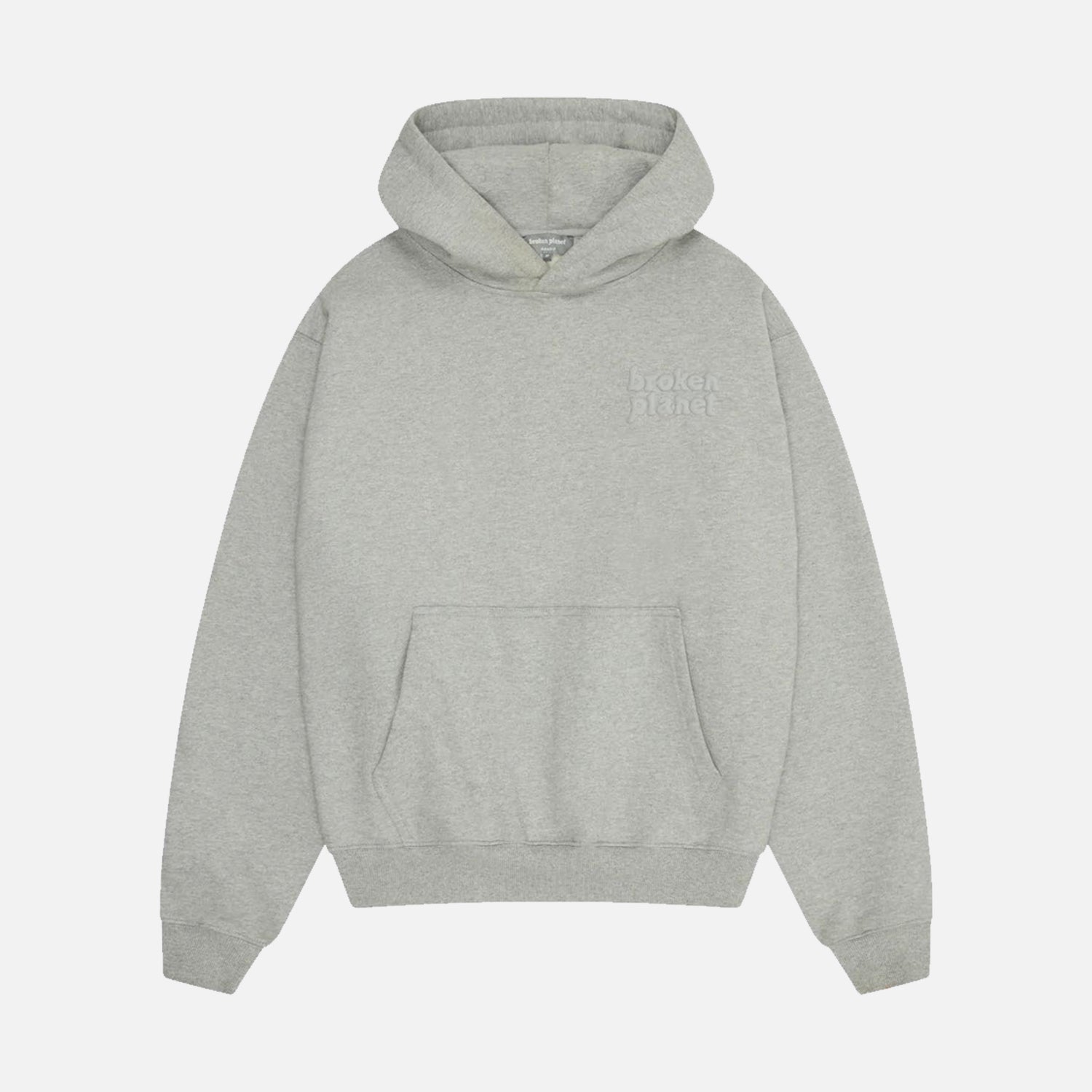 Broken Planet Market Basics Hoodie - Heather Grey