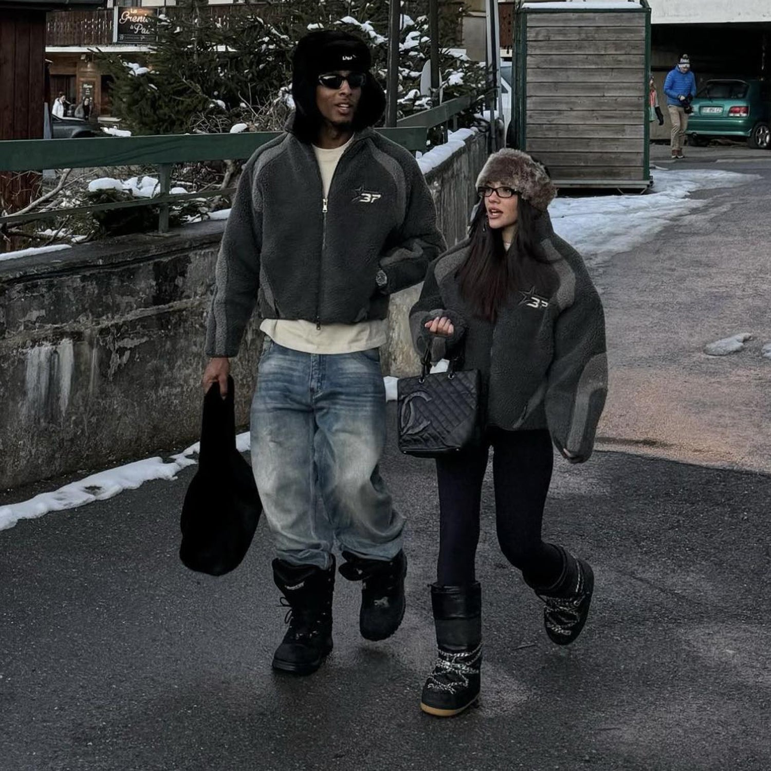 Broken Planet Market Polar Fleece - Soot Black