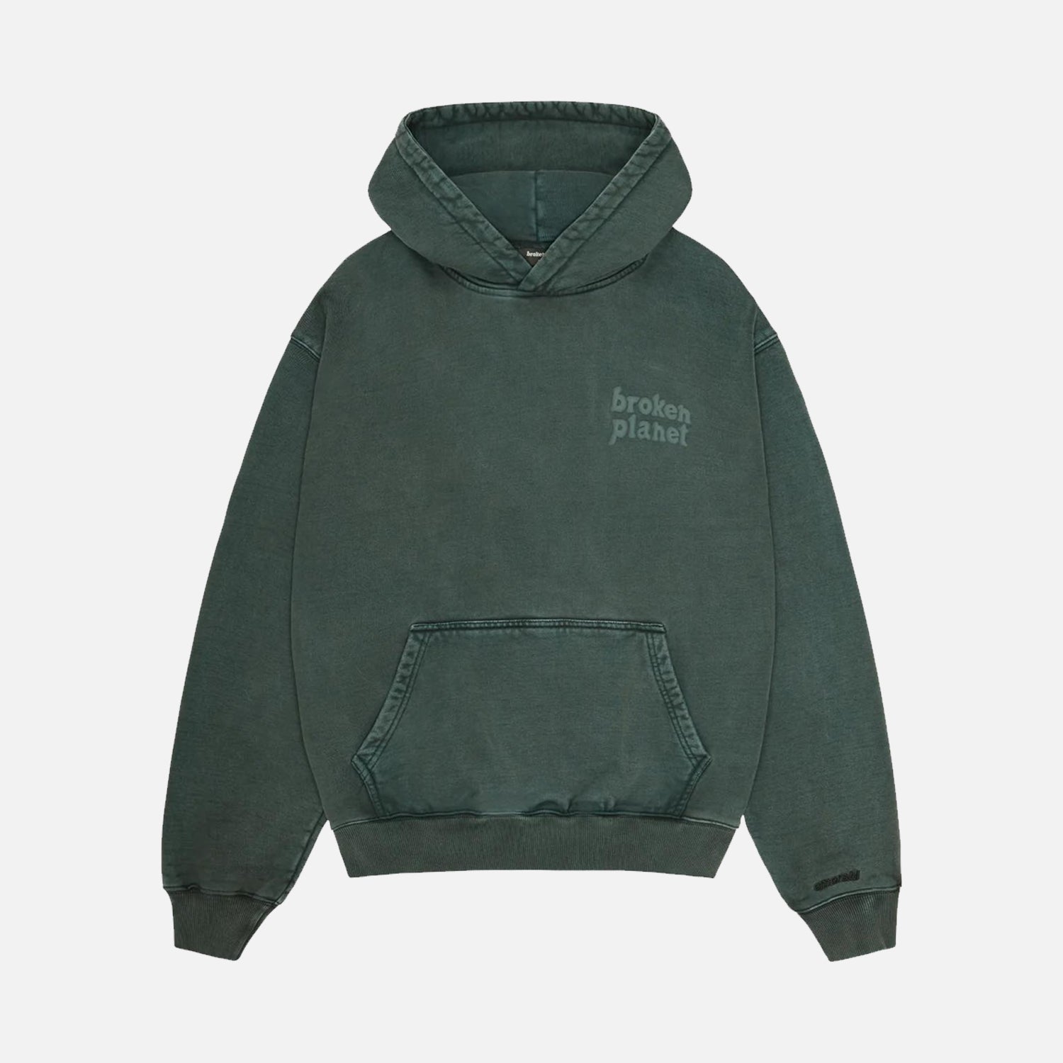 Broken Planet Market Basics Hoodie - Washed Emerald