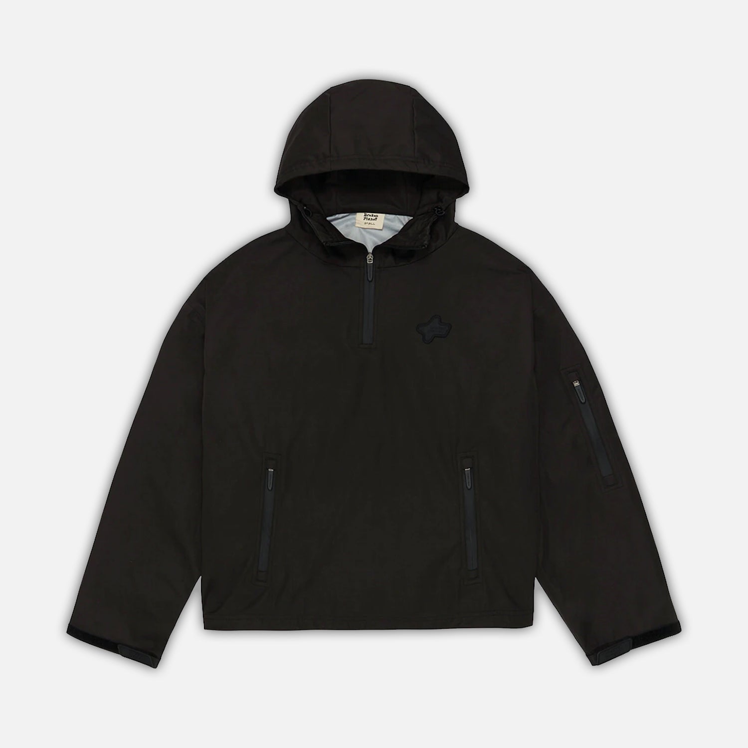 Broken Planet Market Waterproof Tech Jacket - Black