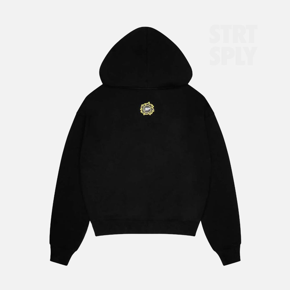 Broken Planet Moon Phases Hoodie - Midnight Black