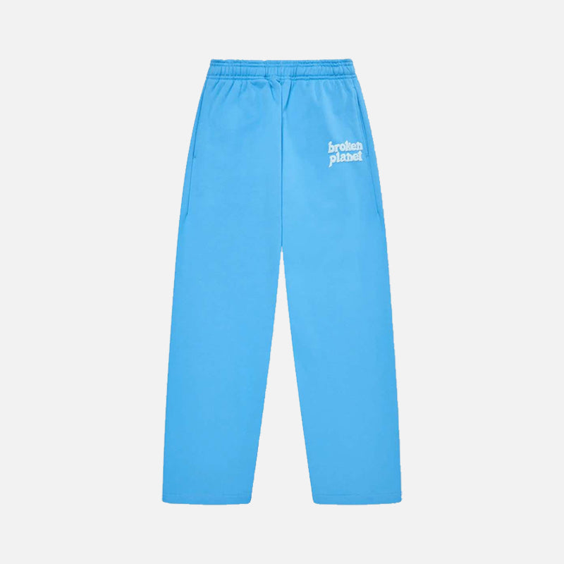 Broken Planet Market Straight Leg Bottoms - Baby Blue