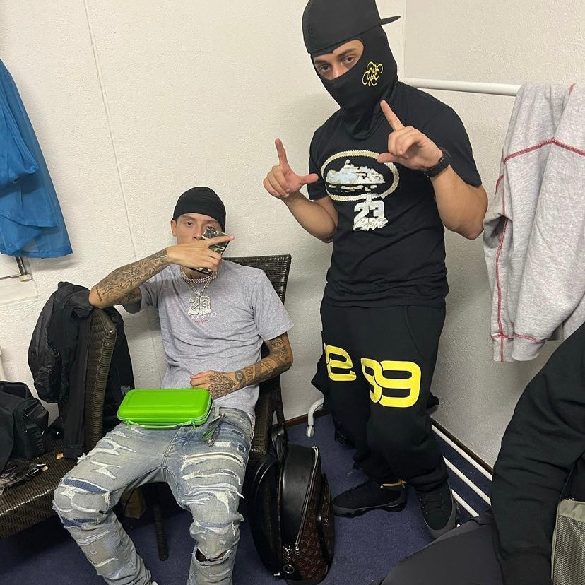 Corteiz RTW x Central Cee 23 Chain T-Shirt - Black