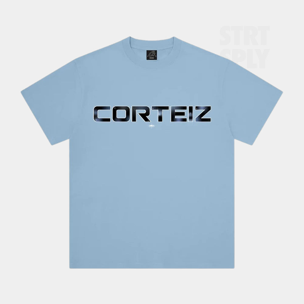 Corteiz RTW Crosshairs T-Shirt - Baby Blue