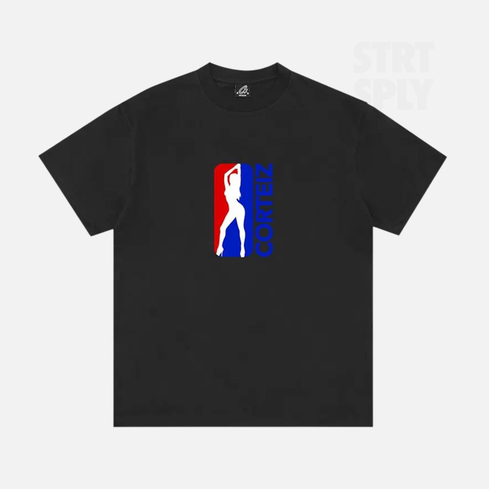 Corteiz RTW NDA T-Shirt - Black