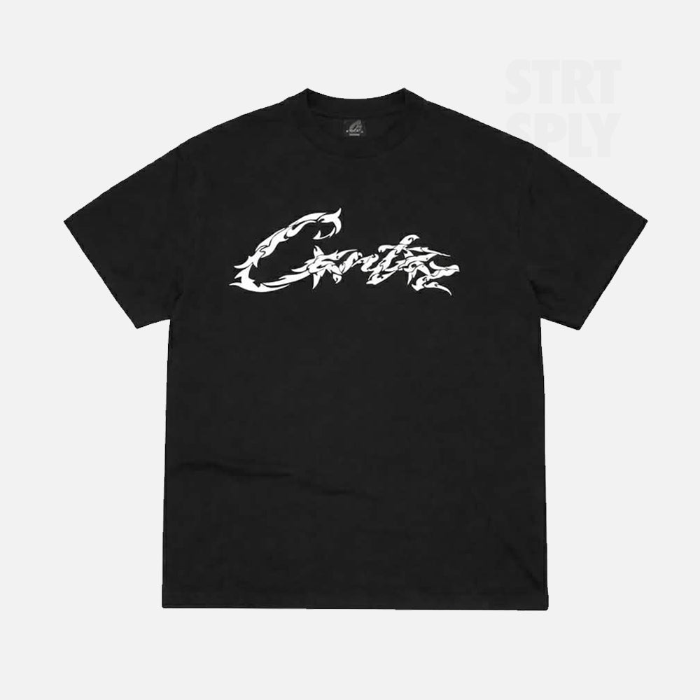 Corteiz RTW Wire T-Shirt - Black