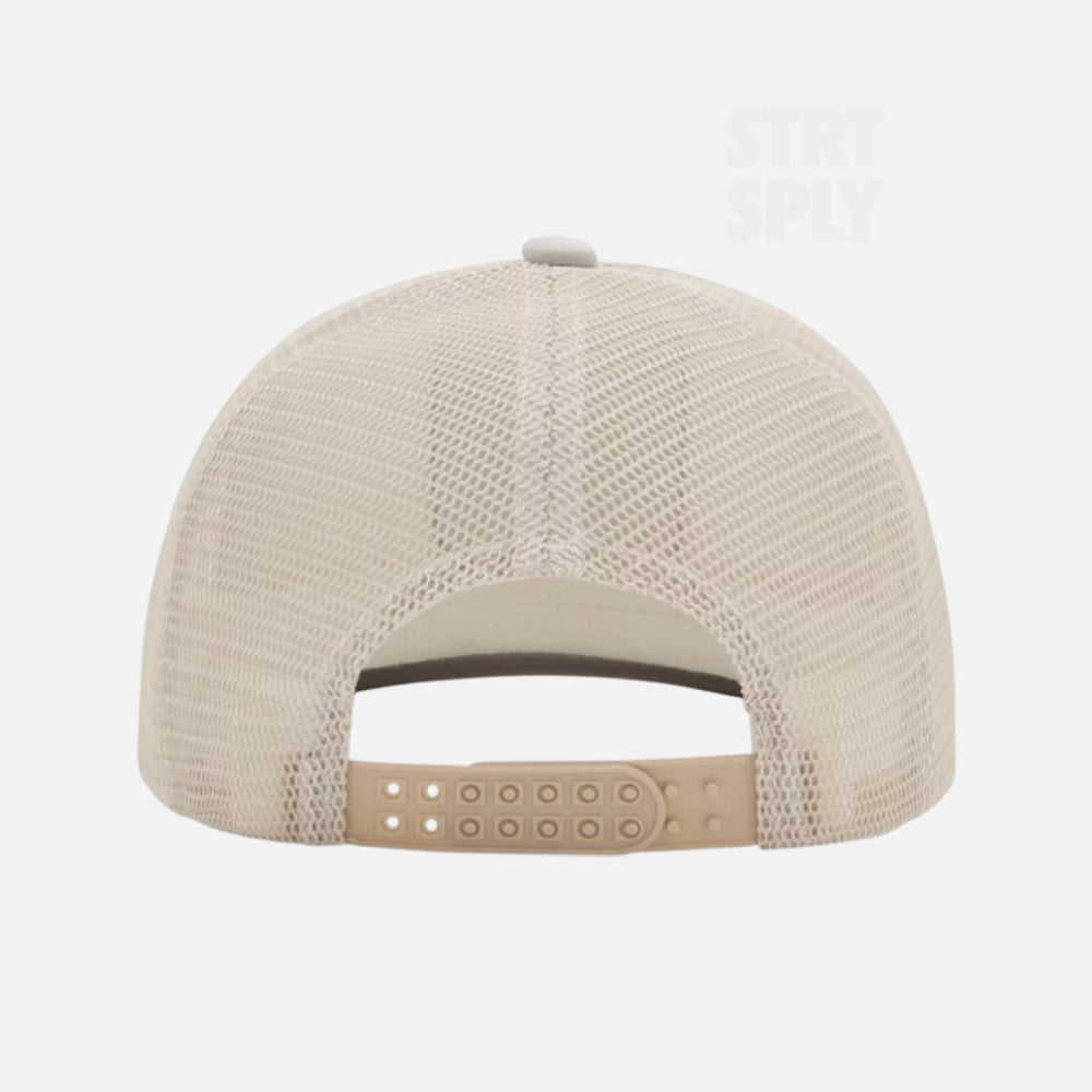Corteiz RTW Box Trucker Hat - Grey / Green