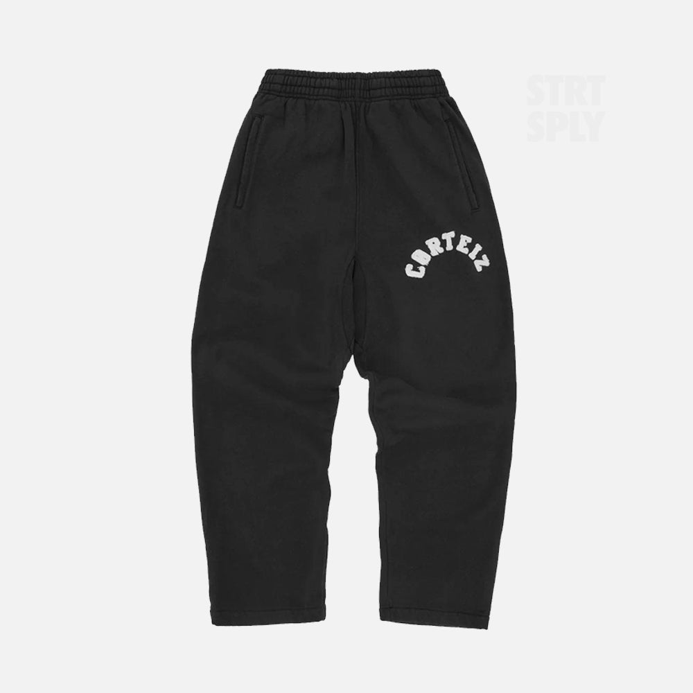 Corteiz RTW Colly Arch Open Hem Bottoms - Black