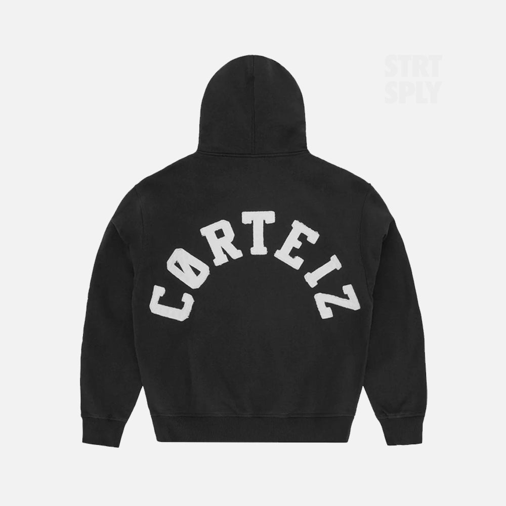 Corteiz RTW Colly Arch Zip Hoodie - Black