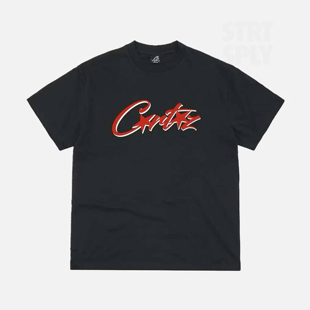 Corteiz RTW Allstarz OG T-Shirt - Black / Red