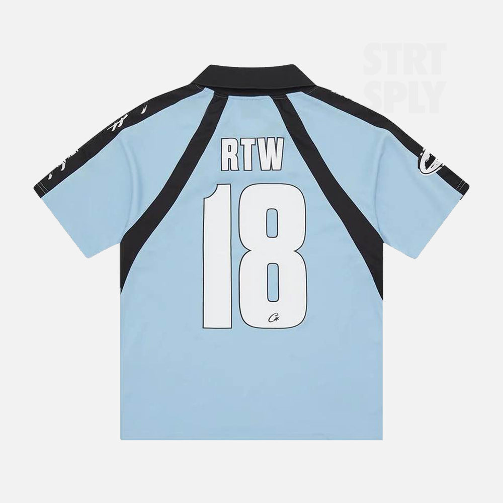 Corteiz RTW Allstarz Football Jersey - Baby Blue