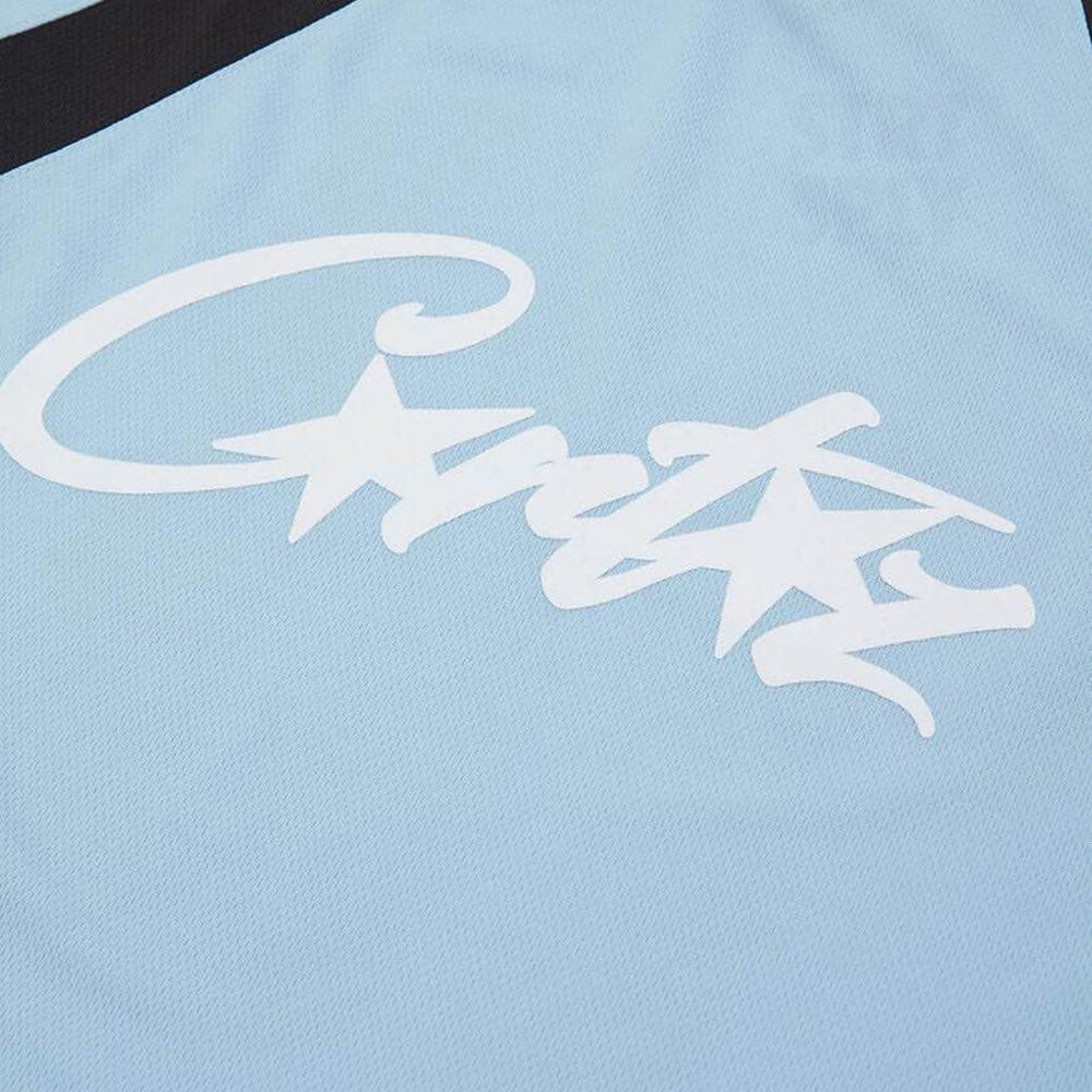 Corteiz RTW Allstarz Football Jersey - Baby Blue