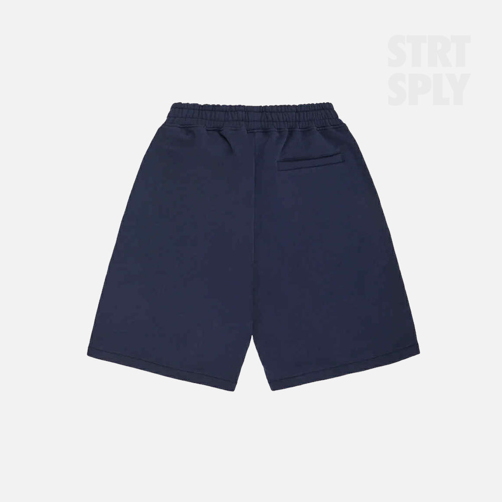 Corteiz RTW Island Puff Print Sweatshort - Navy