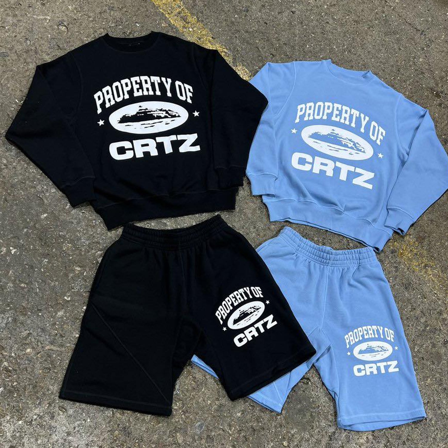 Corteiz RTW Property Sweatshirt - Black