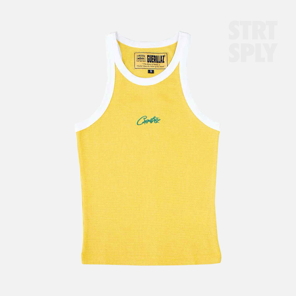Corteiz RTW Women’s Allstarz Tank Top - Yellow