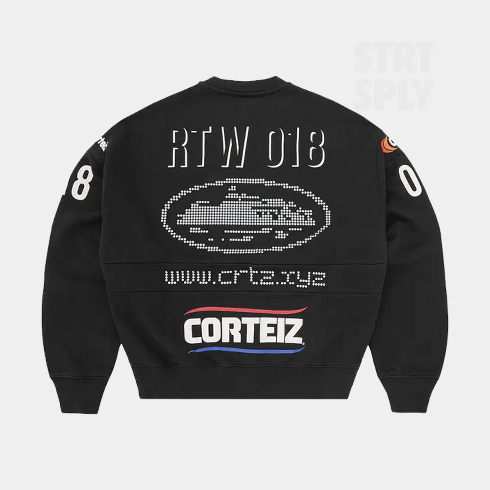 Corteiz RTW Sponsors Training Sweater - Black