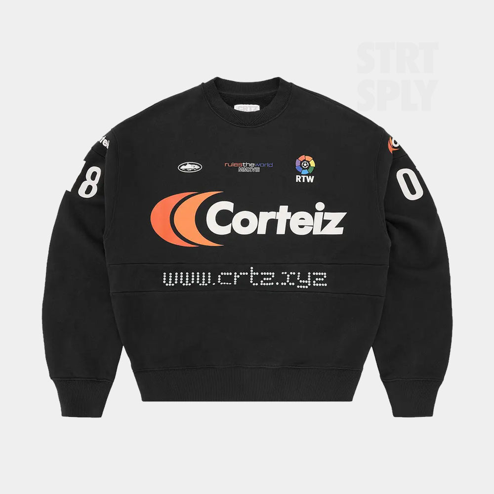Corteiz RTW Sponsors Training Sweater - Black