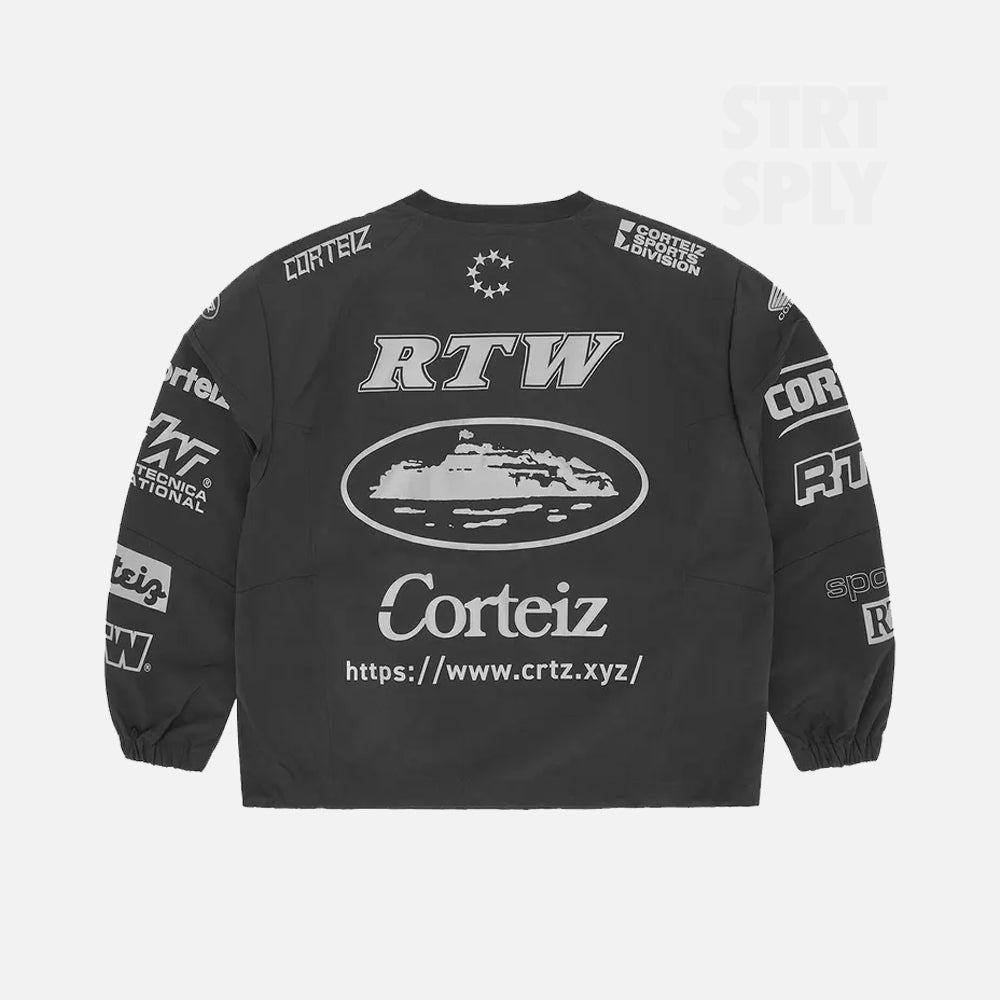 Corteiz RTW Sponsors Training Pullover - Black