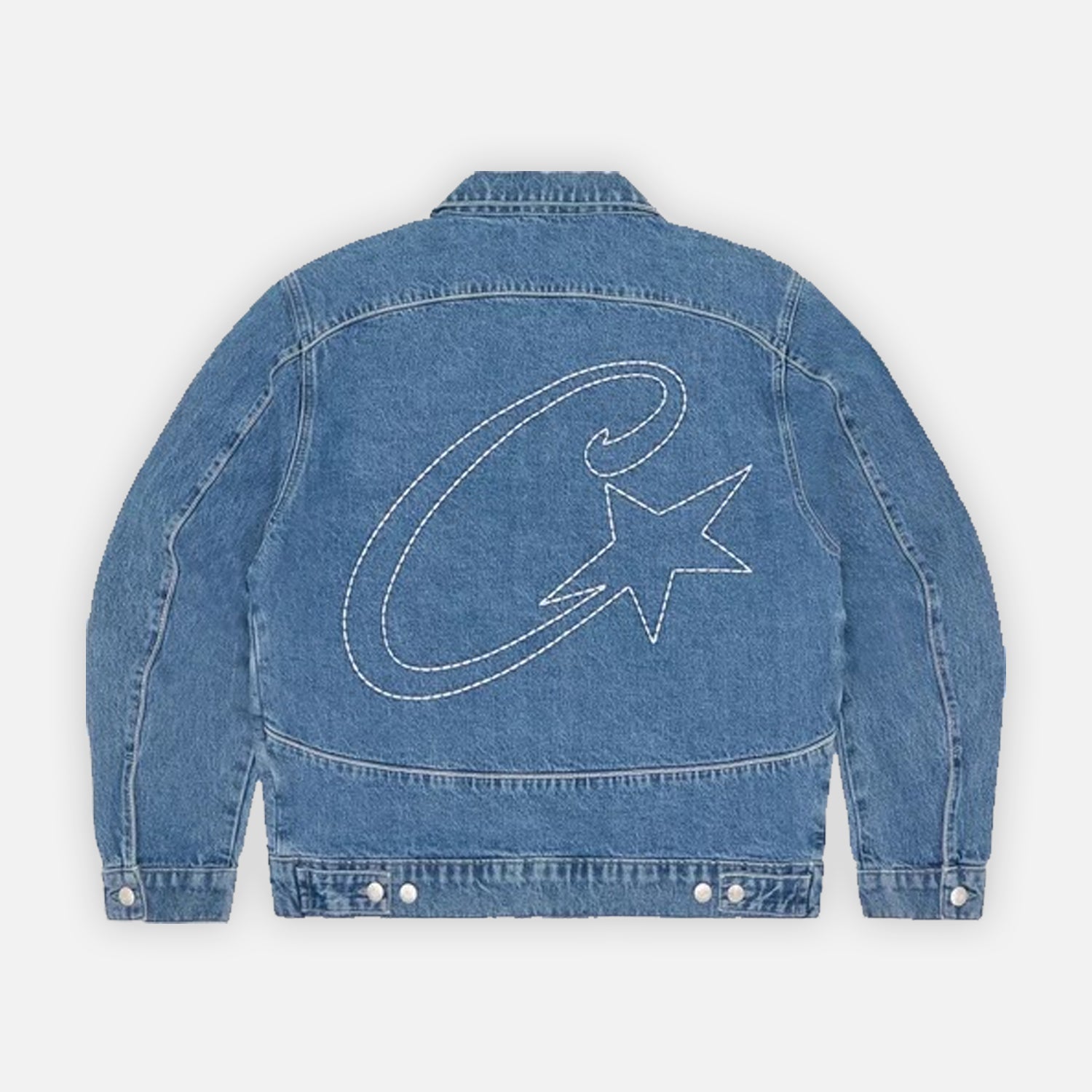Corteiz RTW C-Star Denim Jacket - Trucker Blue