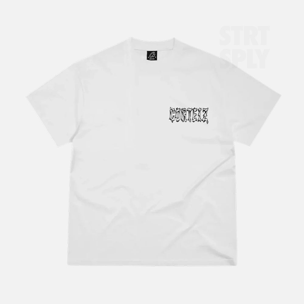 Corteiz RTW Gothic T-Shirt - White