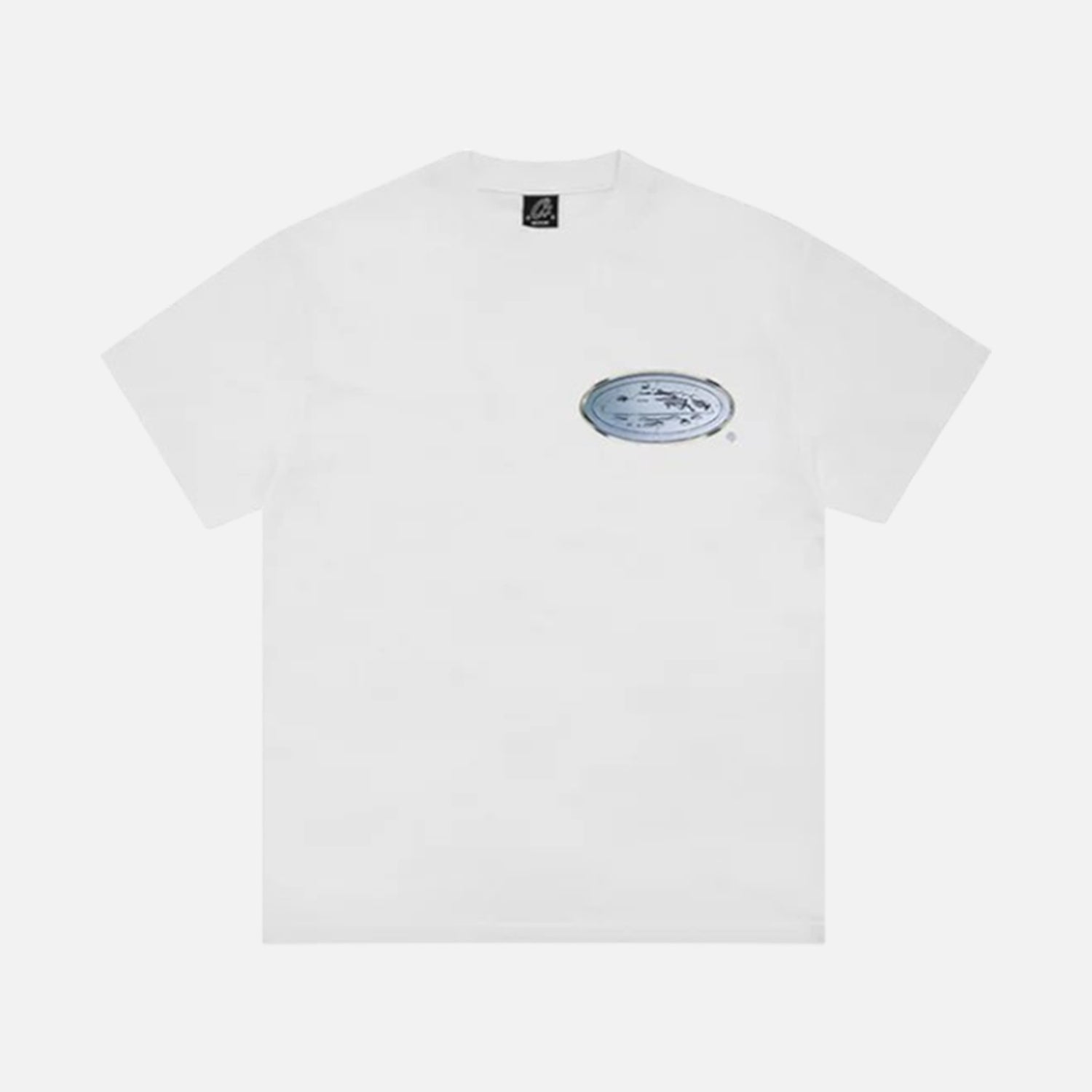 Corteiz RTW Medallion Pin T-Shirt - White