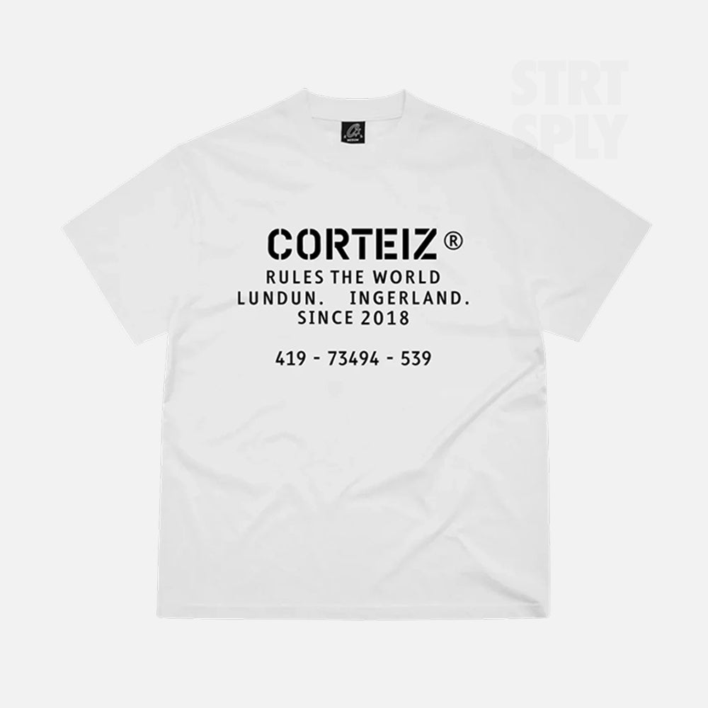 Corteiz RTW OG Stencil T-Shirt - White