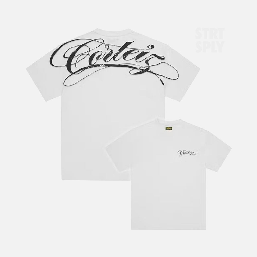 Corteiz RTW Write Off Heavyweight T-Shirt - White